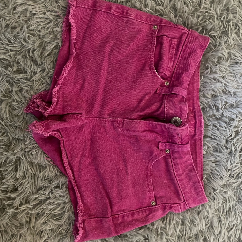 Pink Decree Jean Shorts